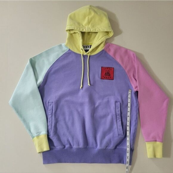 Teddy Fresh Unisex Iconic Color Block Hoodie 2.0 Sweatshirt Pastel - Picture 13 of 16